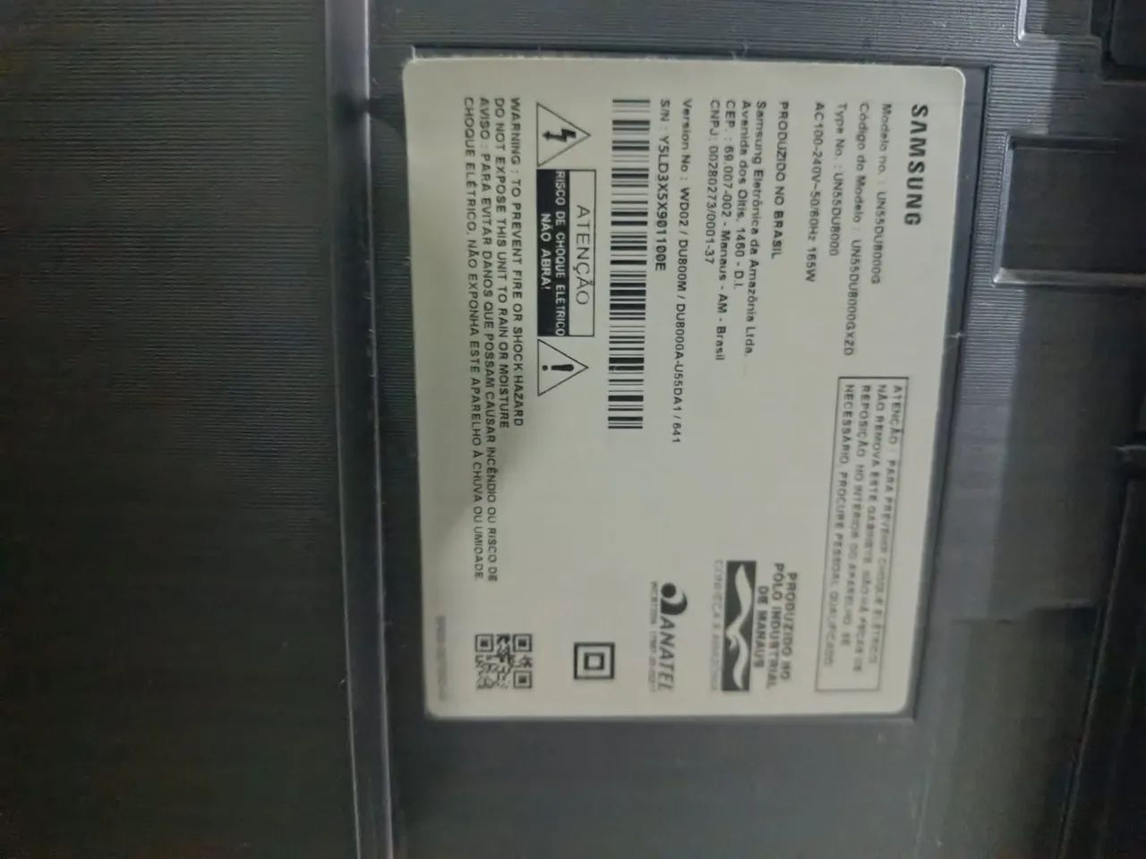 Tv 150 reais com defeito  - Foto 3