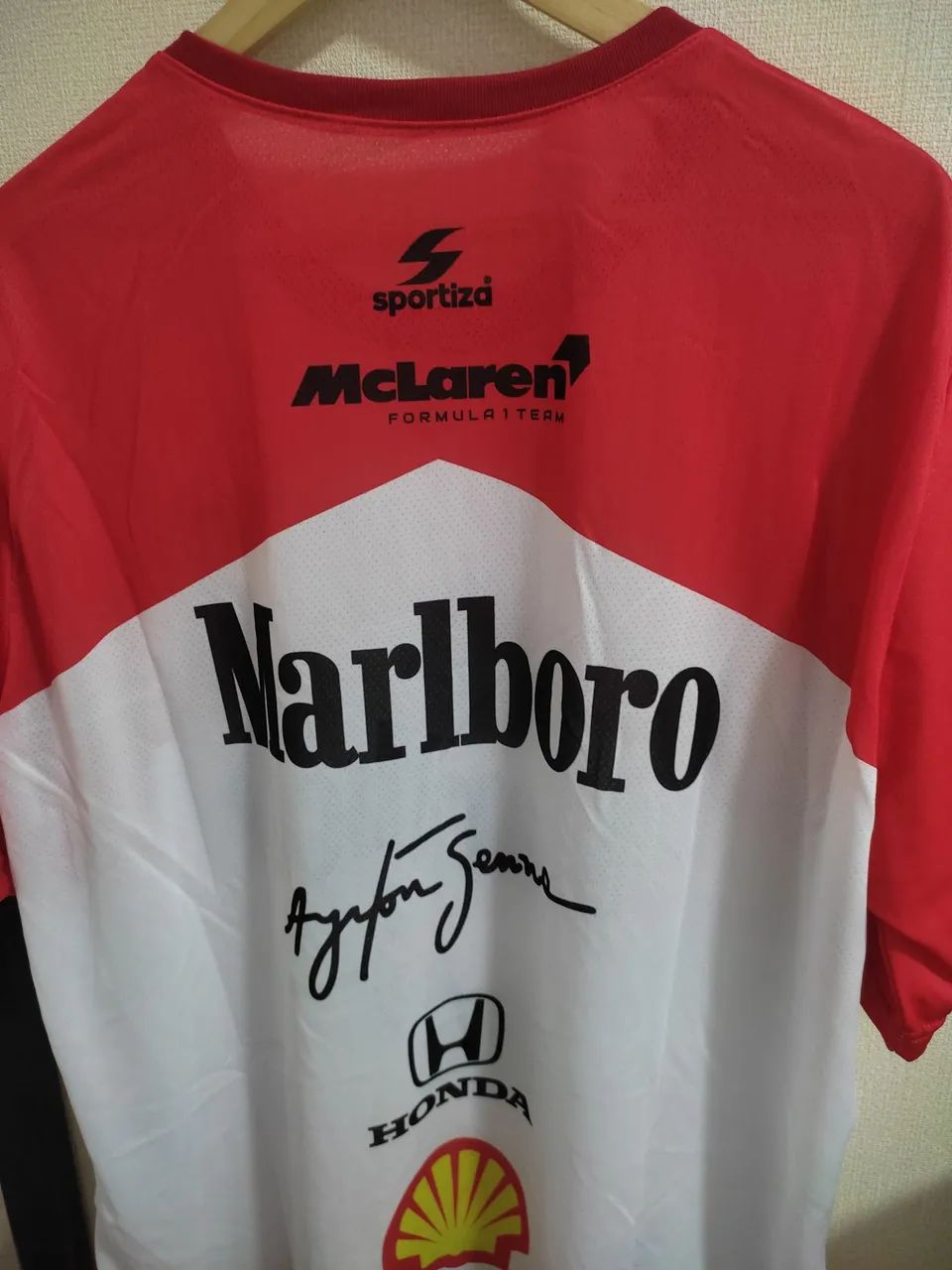 Camiseta McLaren Ayrton Senna - Foto 4