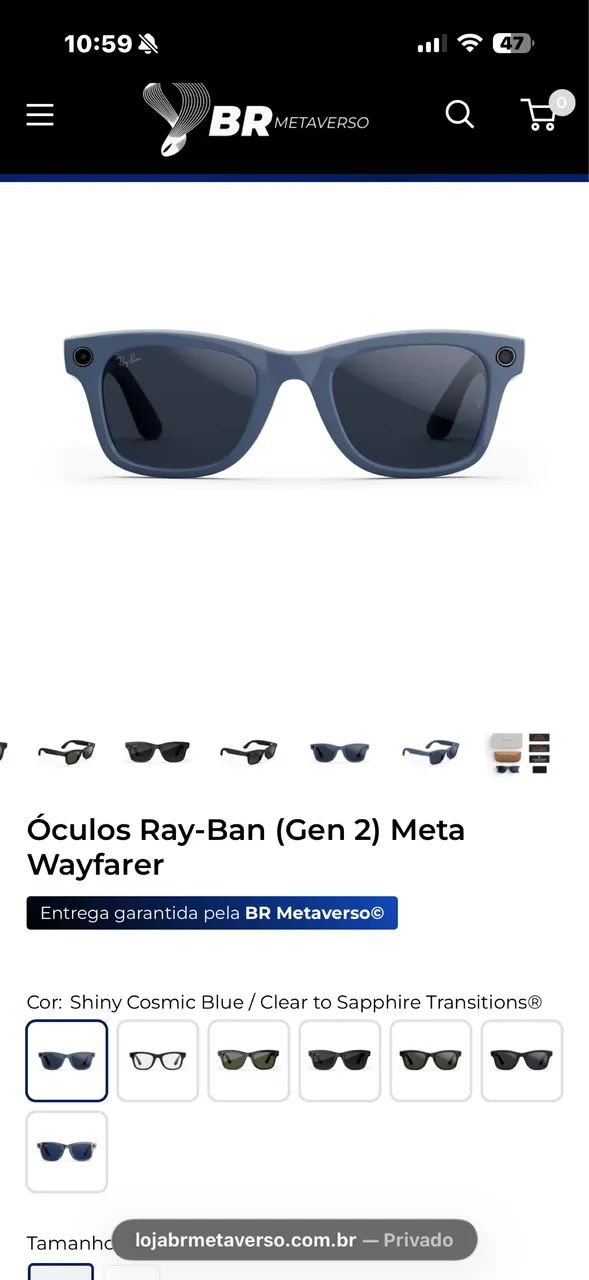 Rayban meta wayfarer gen2 LACRADO  - Foto 3