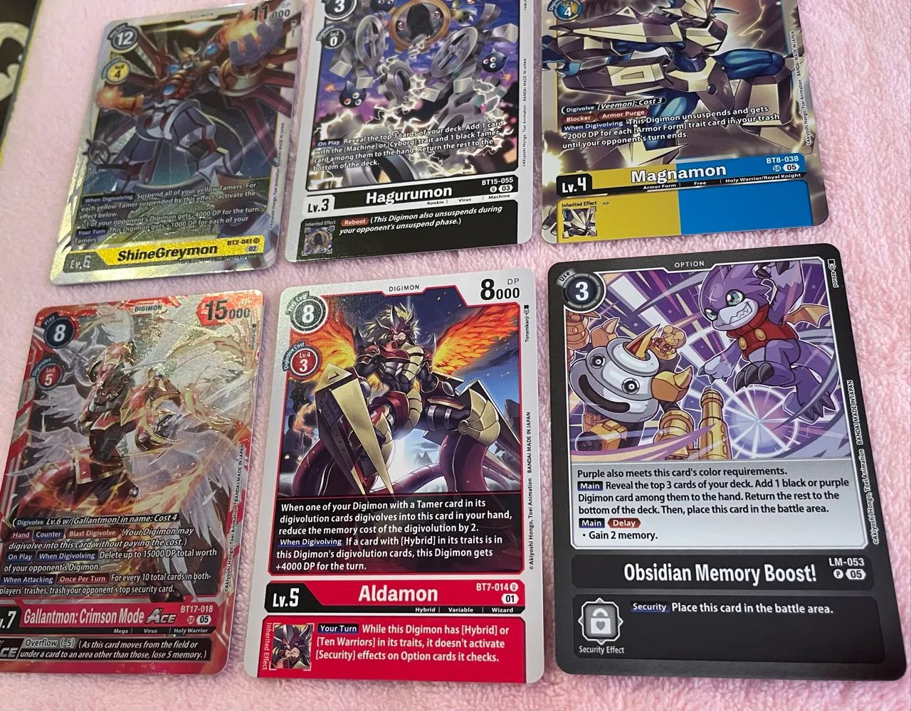 Digimon TCG set com 6 cartas - Foto 4