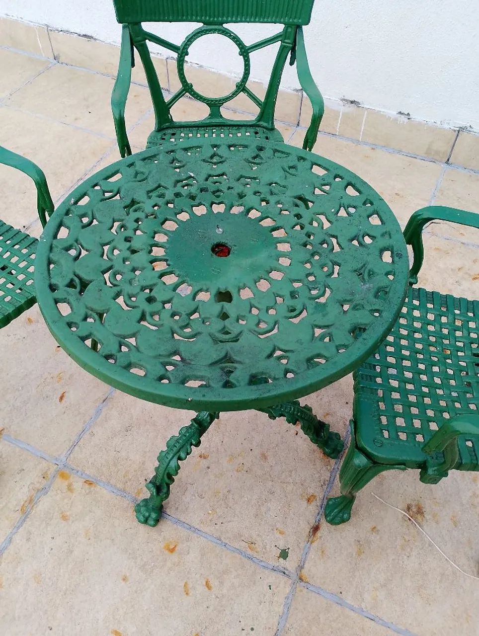 Vendo conjunto de mesa jardim - Foto 5