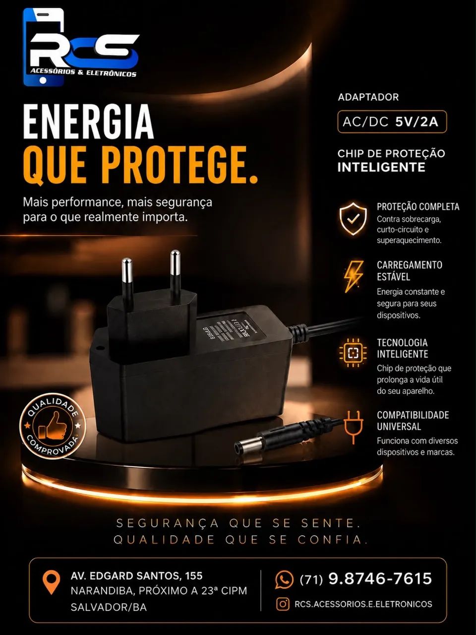 Fonte De Energia 5v 2a