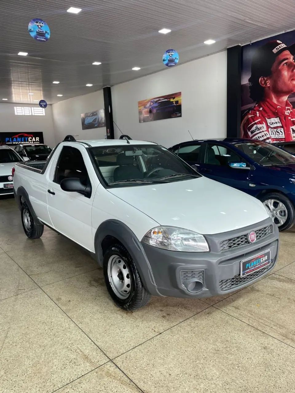 Fiat Strada Working Hard 1.4 Fire Flex 8V CS 2018 - Foto 2