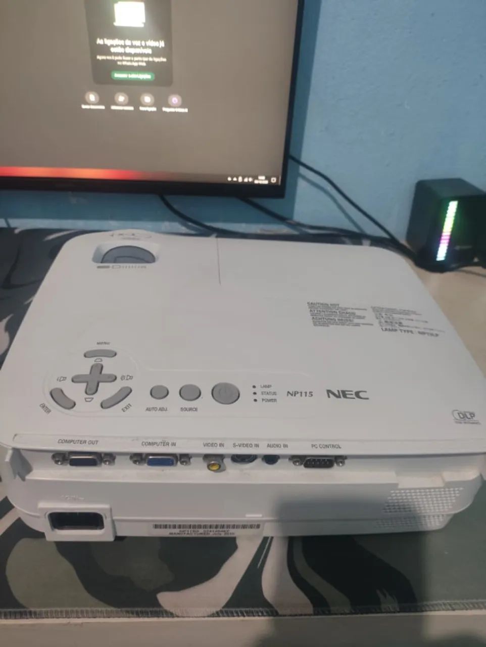 ? PROJETOR NEC NP115 - 100% FUNCIONANDO! - Foto 3