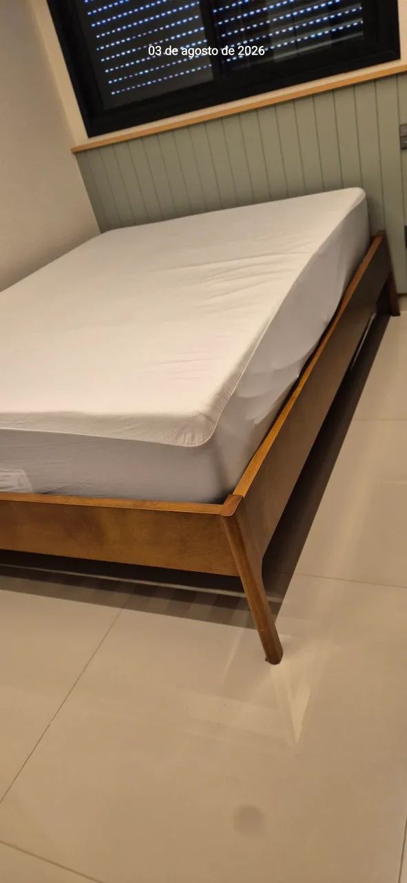 Cama casal com colchão - Foto 5