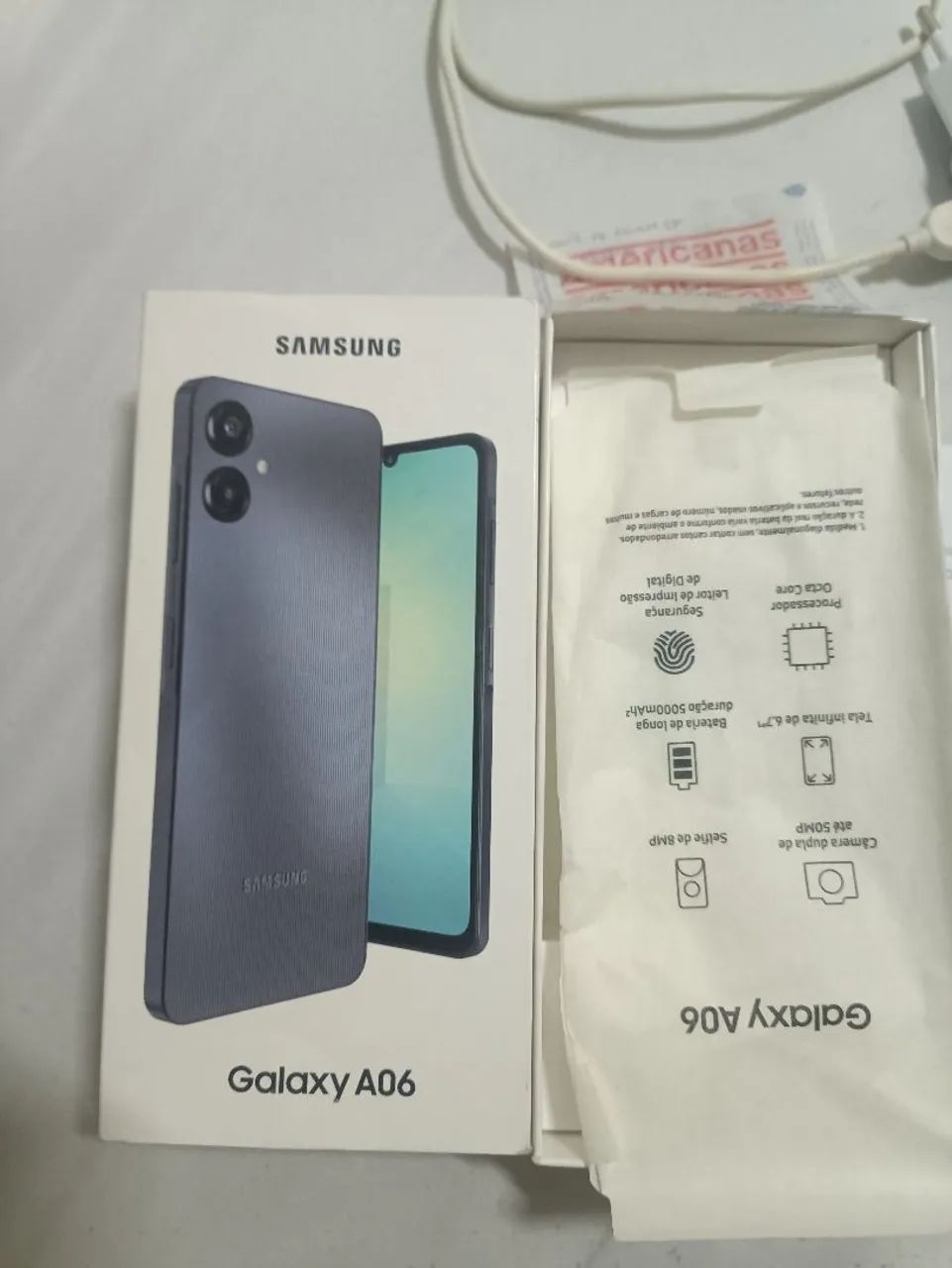Vendo um celular Samsung Galaxy A 06 128 GB - Foto 4