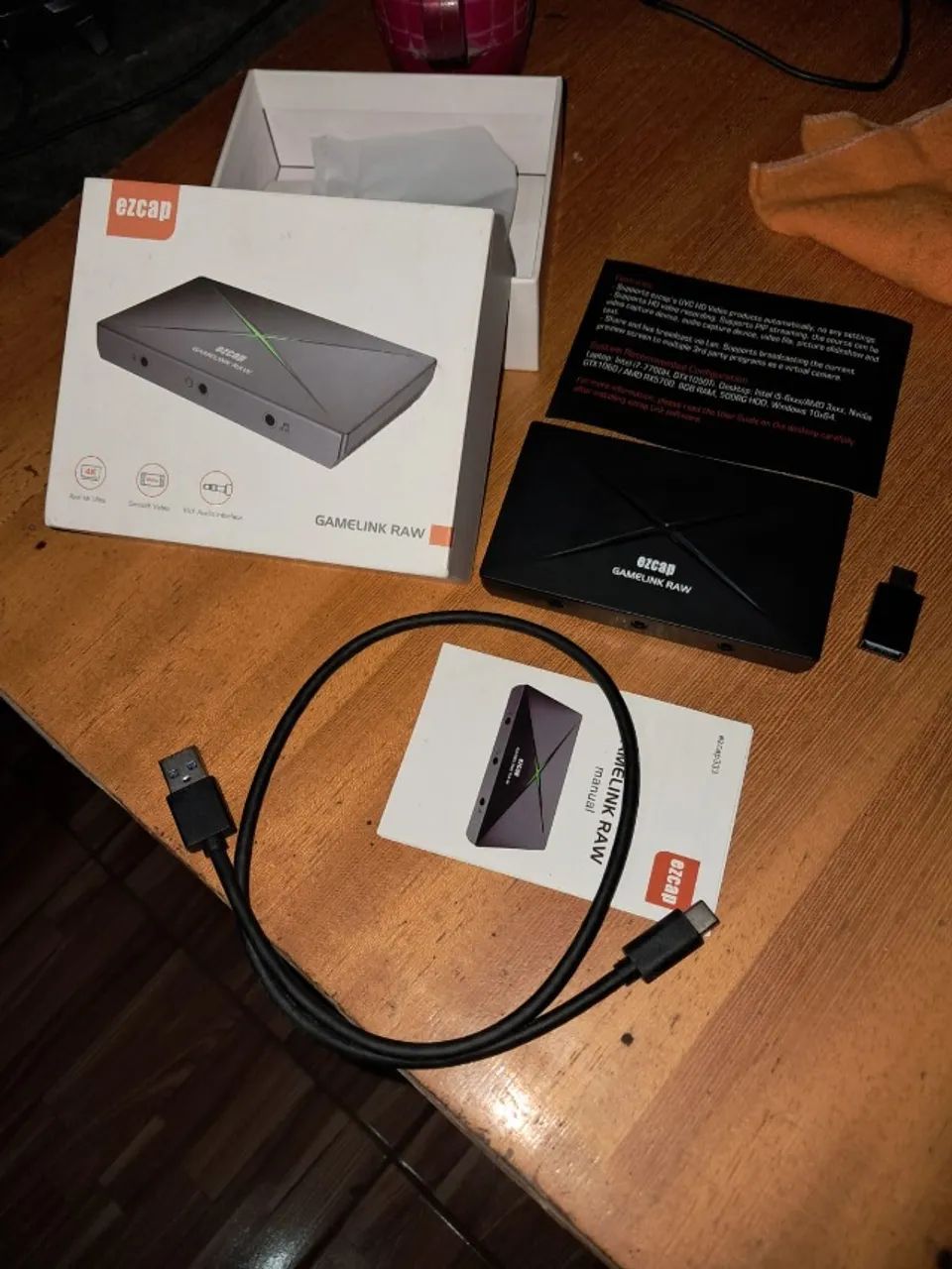 Placa De Captura De Vídeo Ezcap 333 4k Usb 3.0 - Foto 5