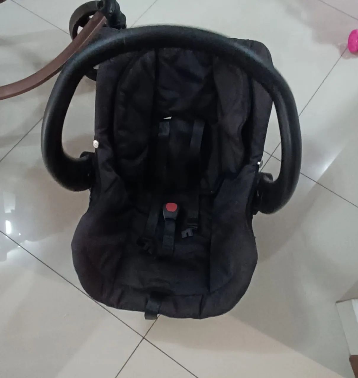 Carrinho de bebê Galzerano berço Moisés e bebê conforto  - Foto 6