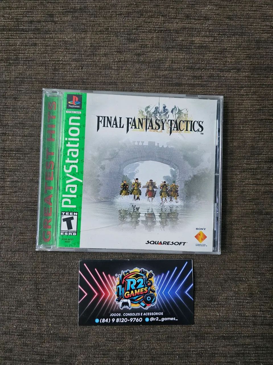 FINAL FANTASY TATICS (PS1) JOGO