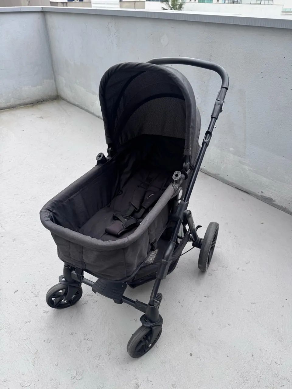 Carrinho de bebe e bebê conforto com base  - Foto 5