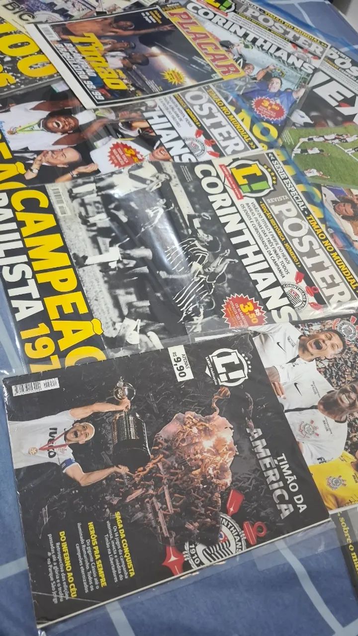 Mega coleção de Jornais e pôsteres do Corinthians - Foto 2