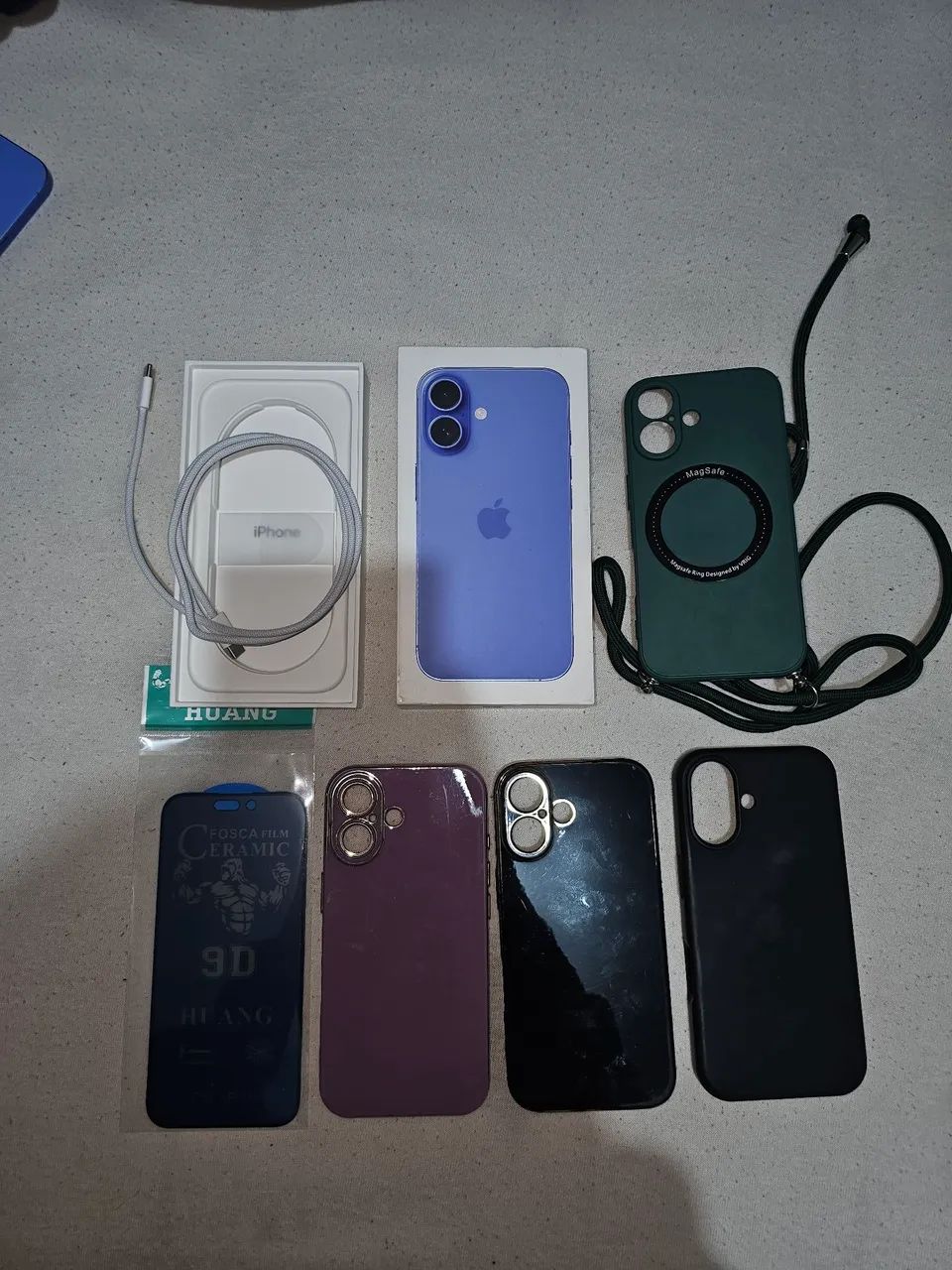 iPhone 16 128GB Azul - Celulares e Smartphones - Hauer, Curitiba