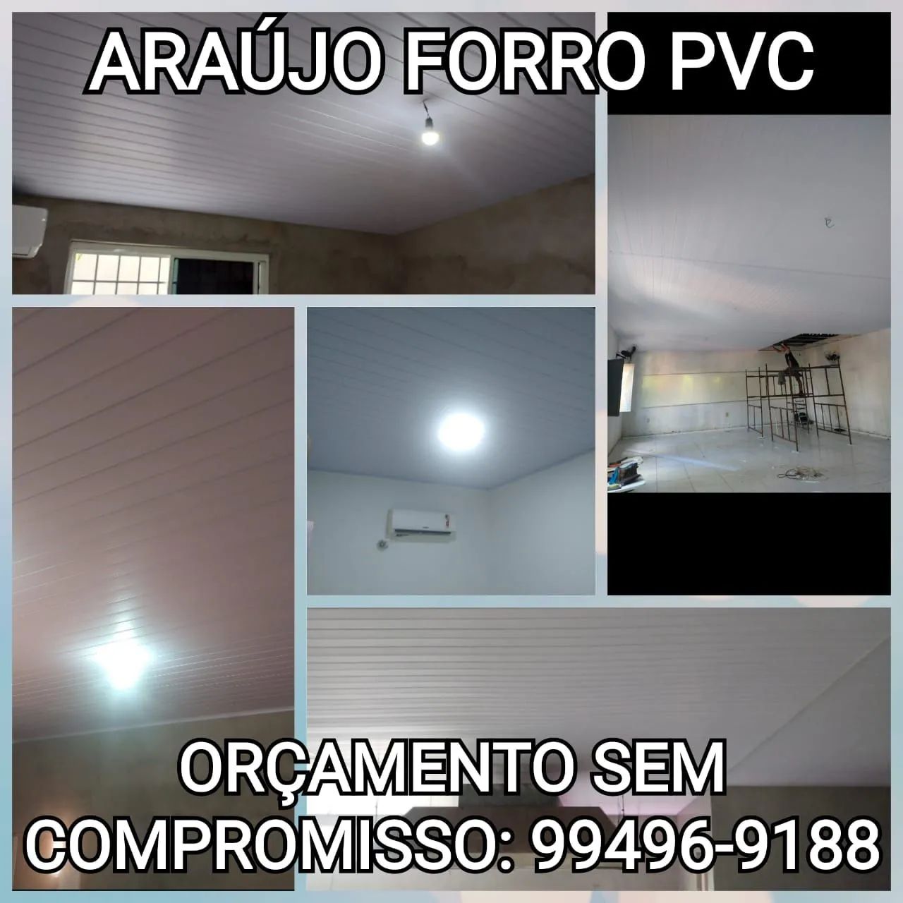 INSTALAÇÃO FORRO PVC 
