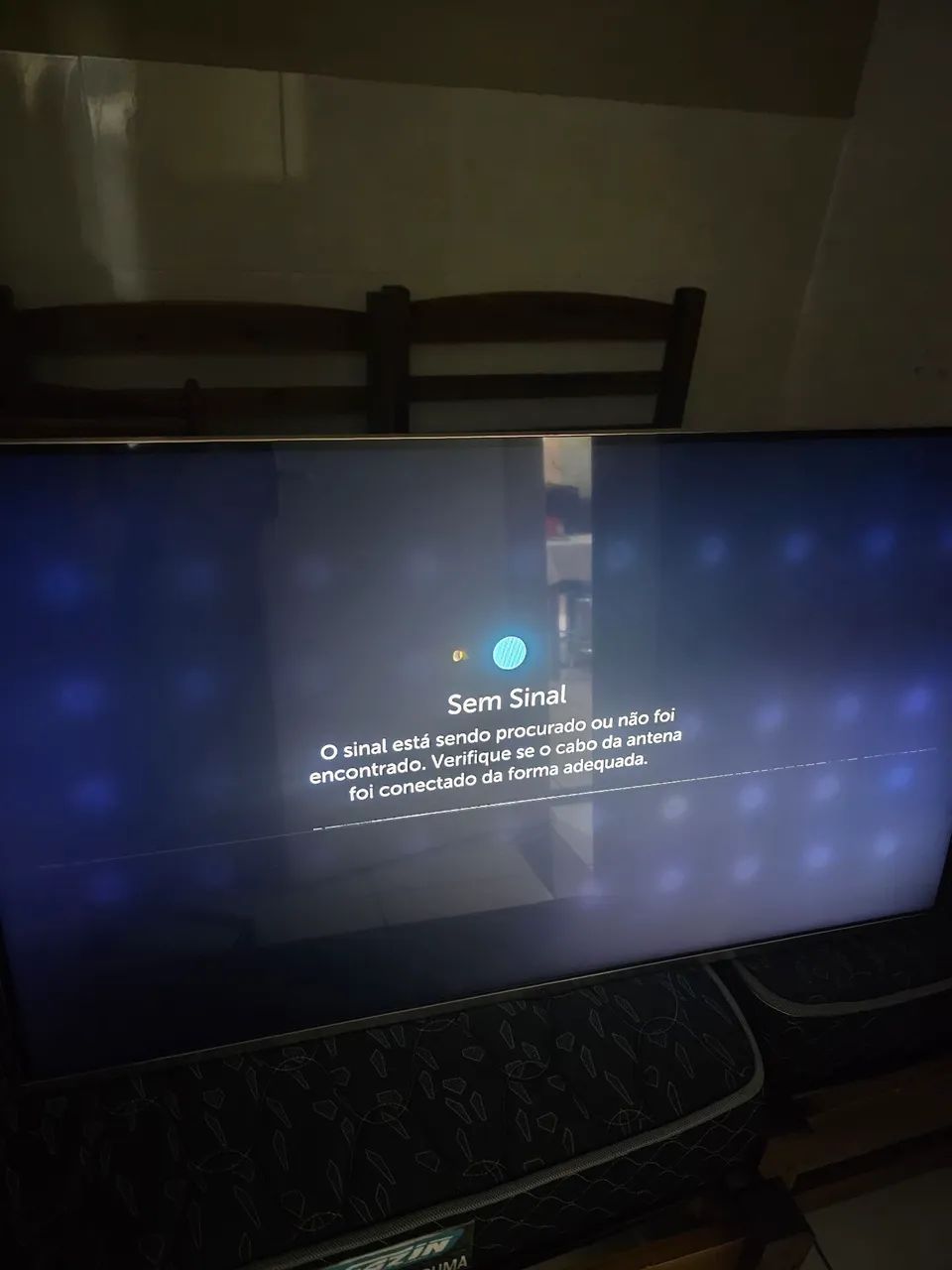 Tv LG 47 pol. funcionando com manchas na imagem. - Foto 2