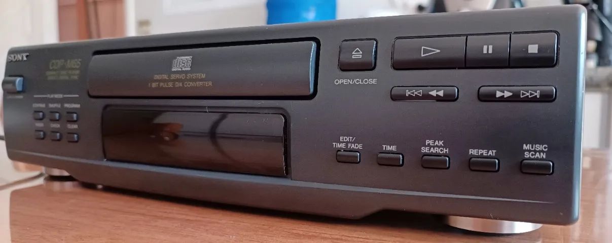 CD PLAYER SONY CDP-M65 EM EXCELENTE ESTADO! - Foto 2