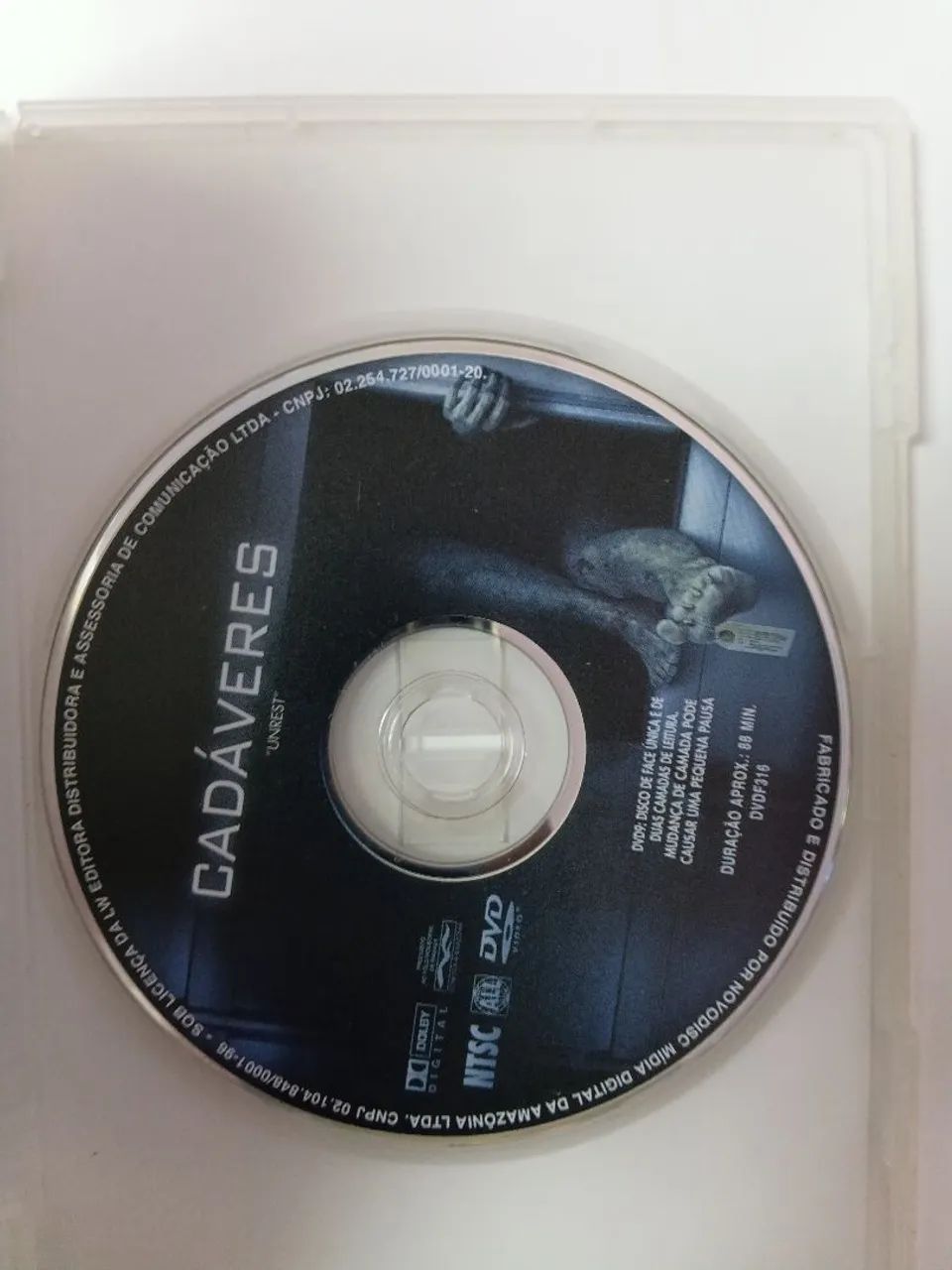 DVD Cadáveres (Unrest) - Filme de Terror Raro e Original - Foto 3