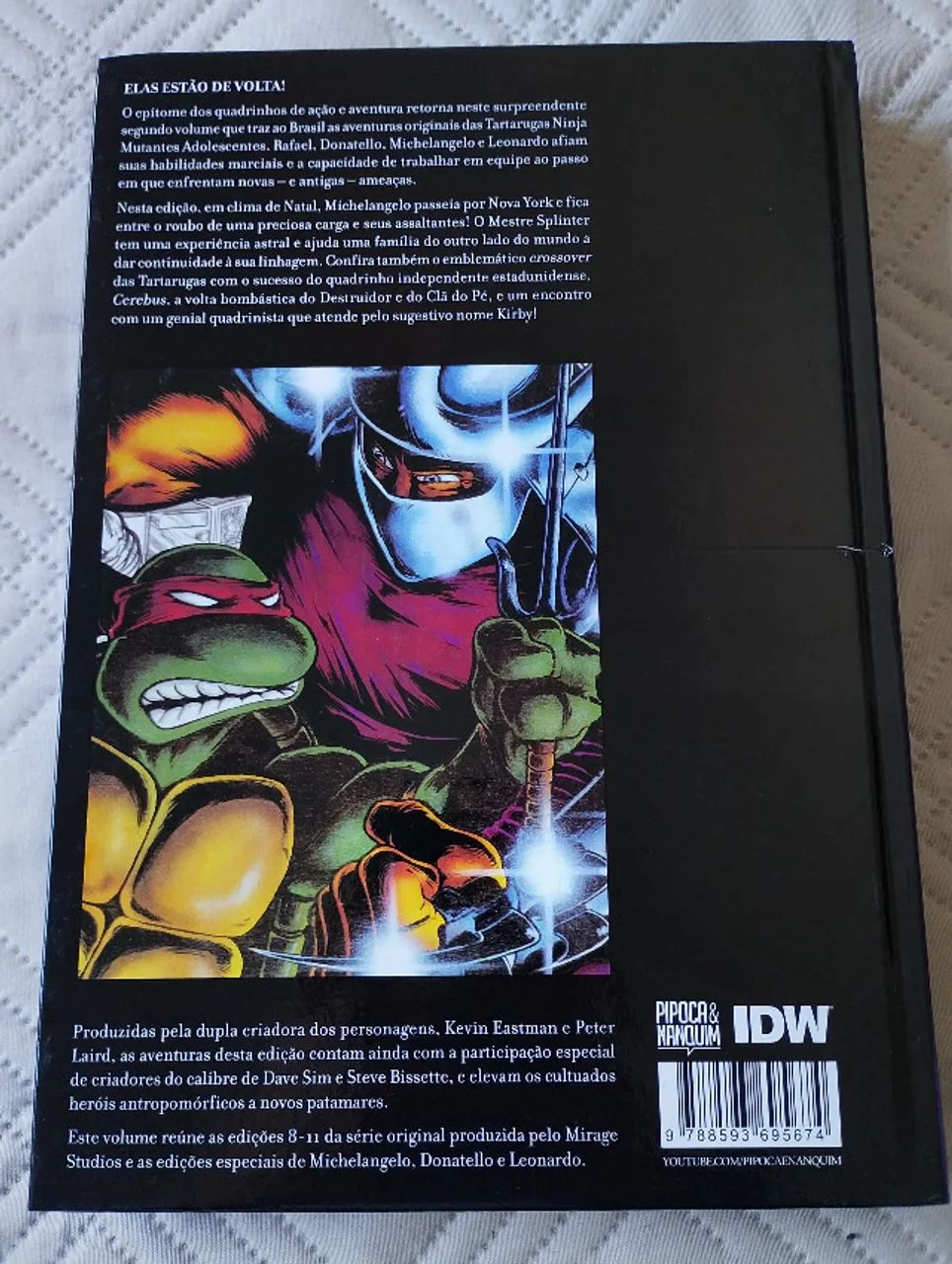 Tartarugas Ninja Coleção Clássica Volumes 1 e 2 - Foto 3