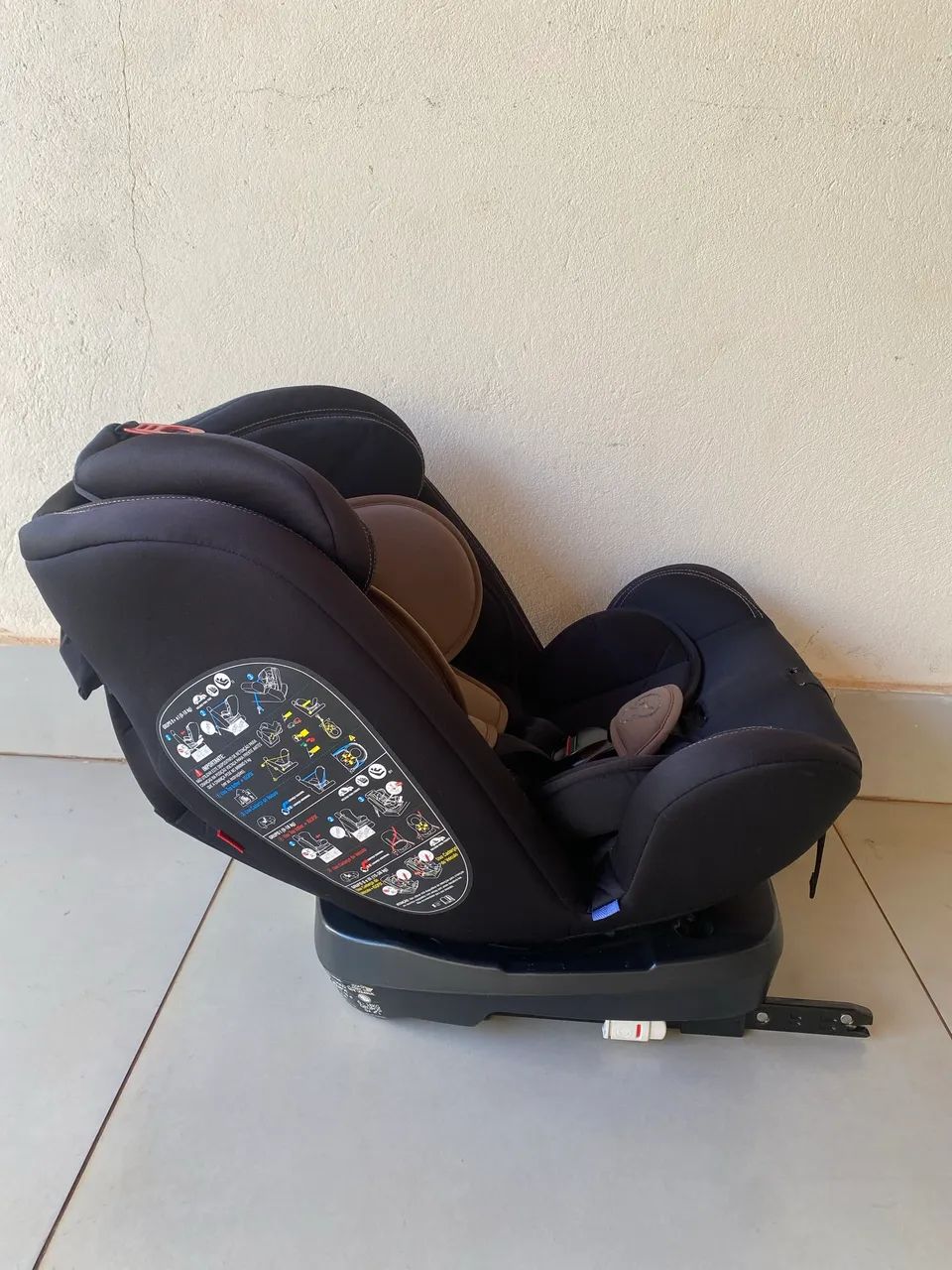 Cadeirinha Galzerano com ISOFIX E GIRO 360 - Foto 2