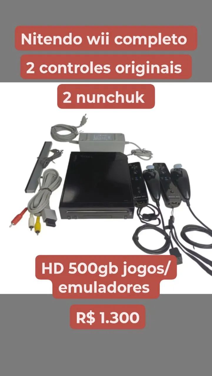 Nitendo wii completo HD 500gb - Foto 5