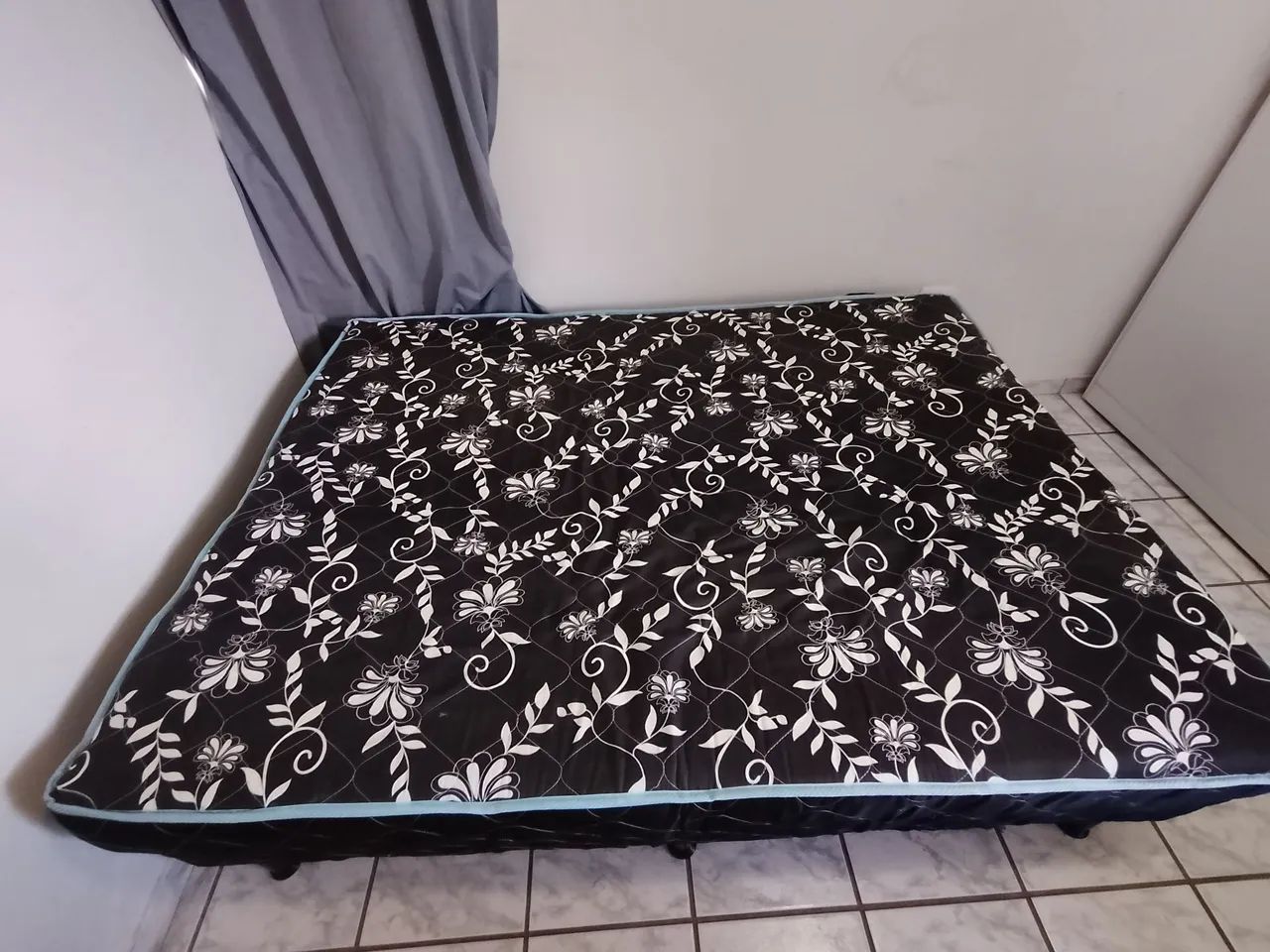 Cama Box Casal Espuma D33 c/ 12 cm Nova!