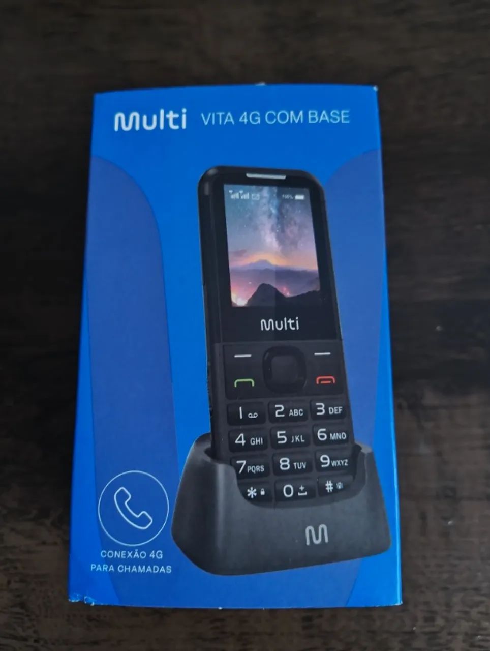Celular Multi Vita 4G com base  - Foto 4