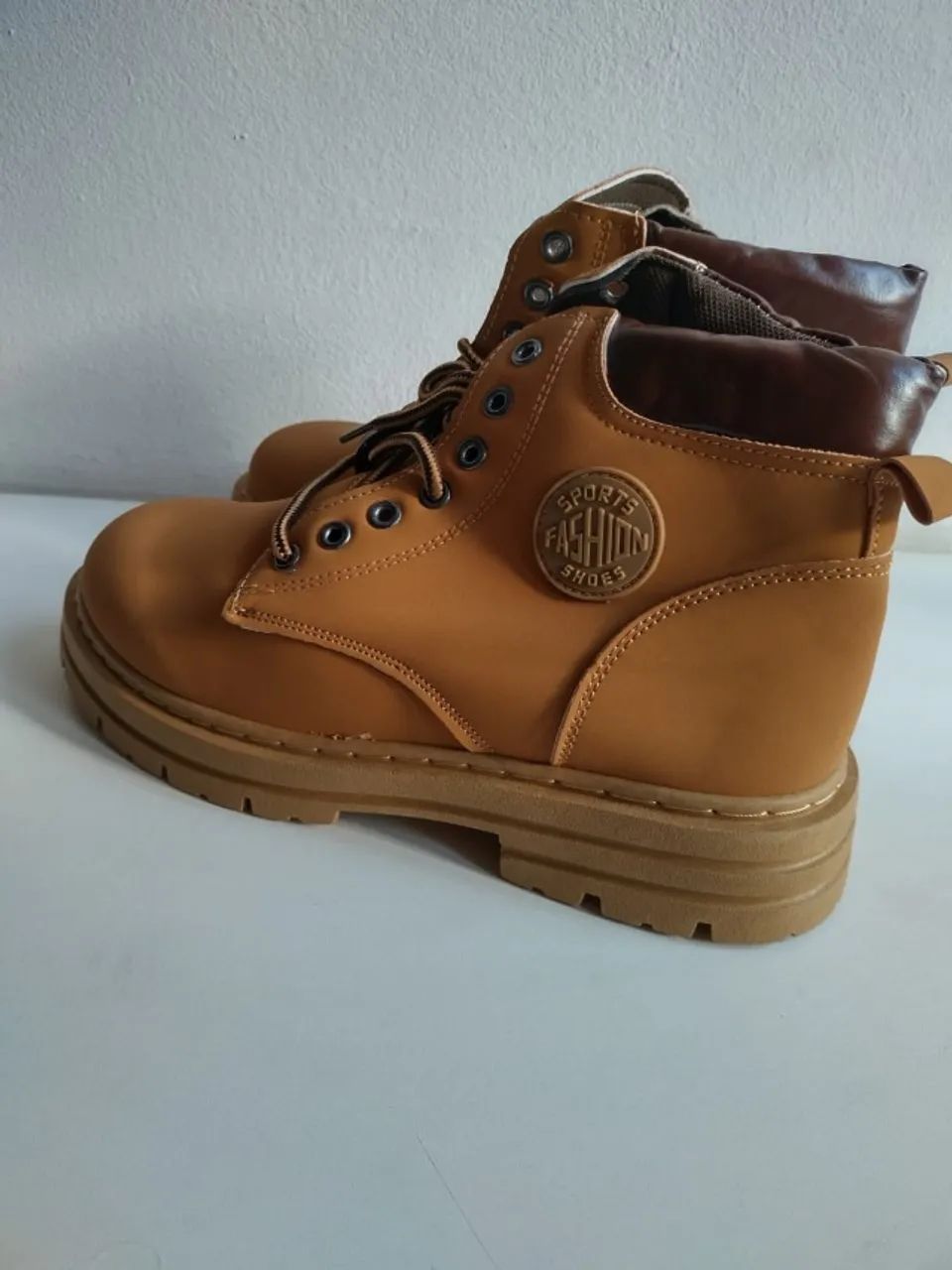 Bota Coturno Casual Yellow  - Foto 3