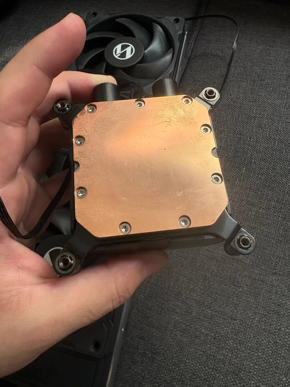 WATER COOLER HYDROSHIFT LCD 360S PRETO COM DISPLAY - Foto 3