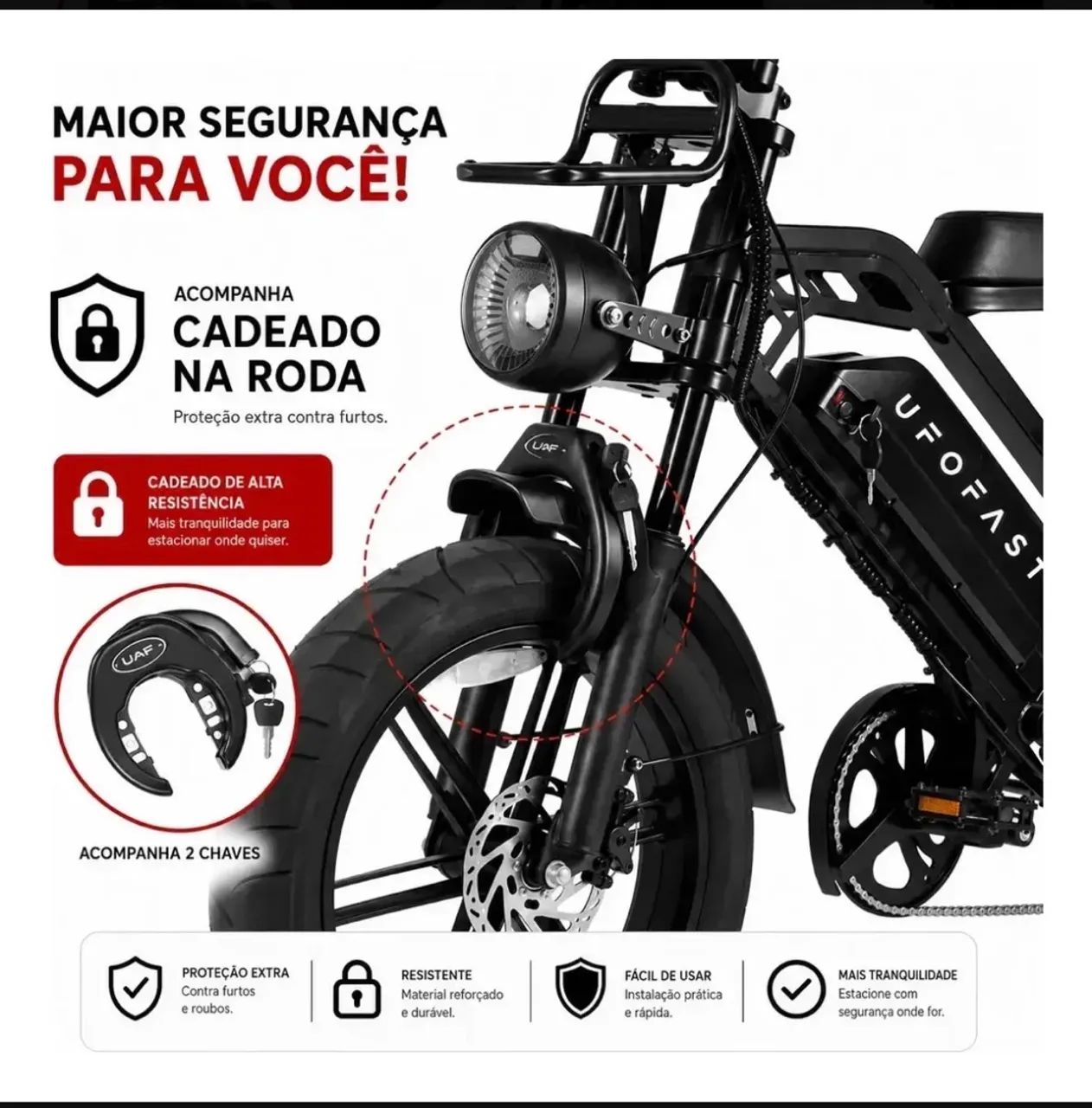 Bicicleta Elétrica  - Foto 5