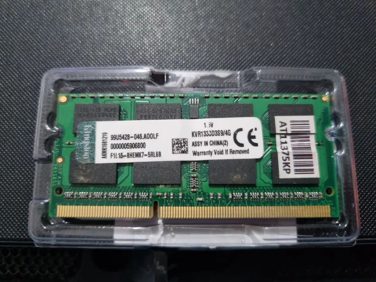Memória Note Kingston DDR3 4GB 1333mhz - Foto 3