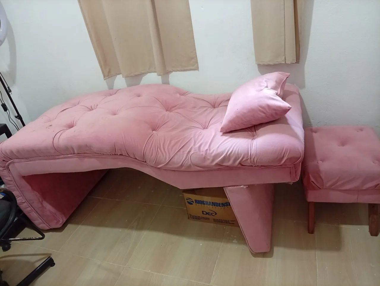 MACA ROSA, TECIDO JOLIE VELUDADA  - Foto 3