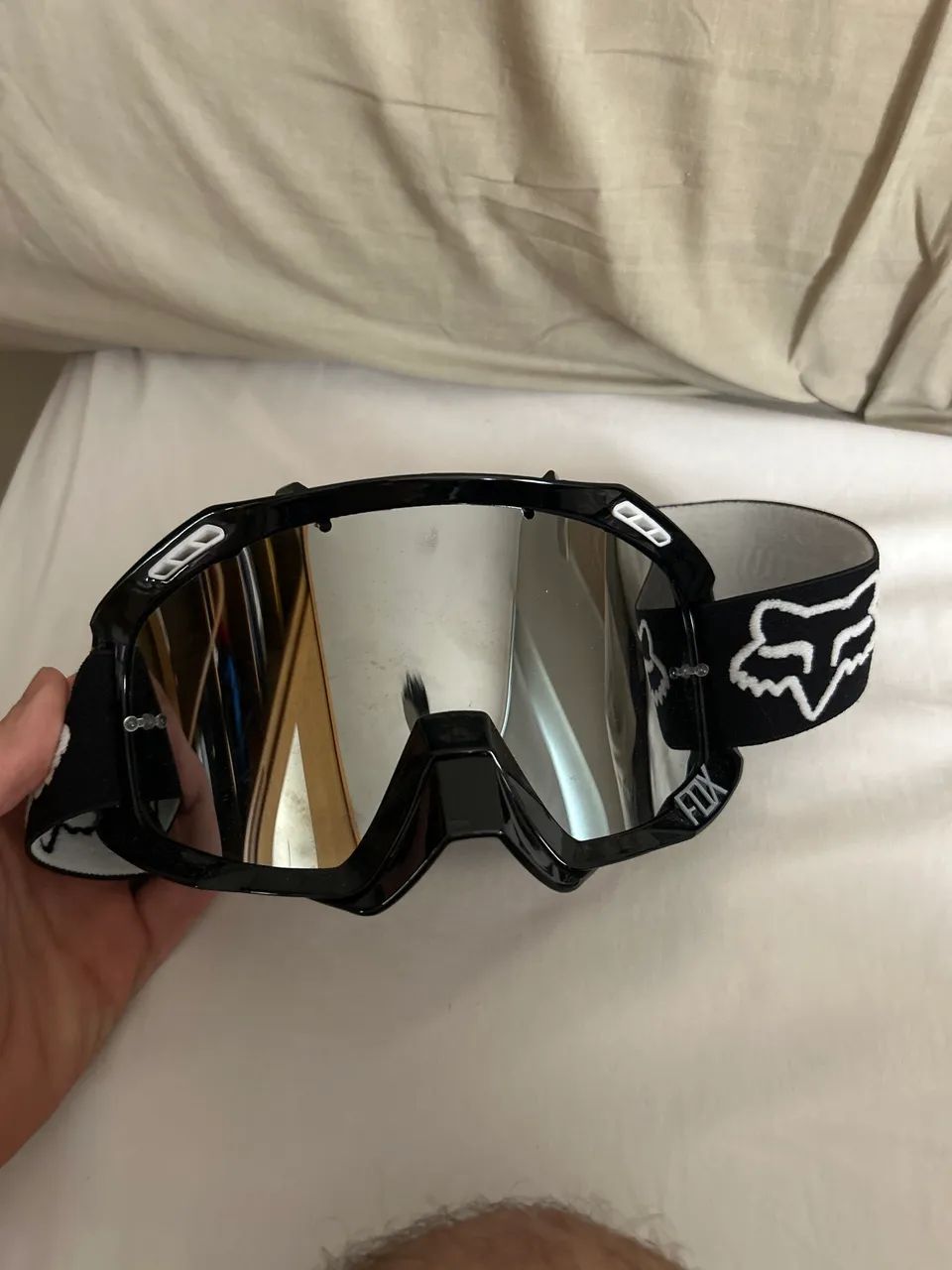 Óculos de motocross fox 