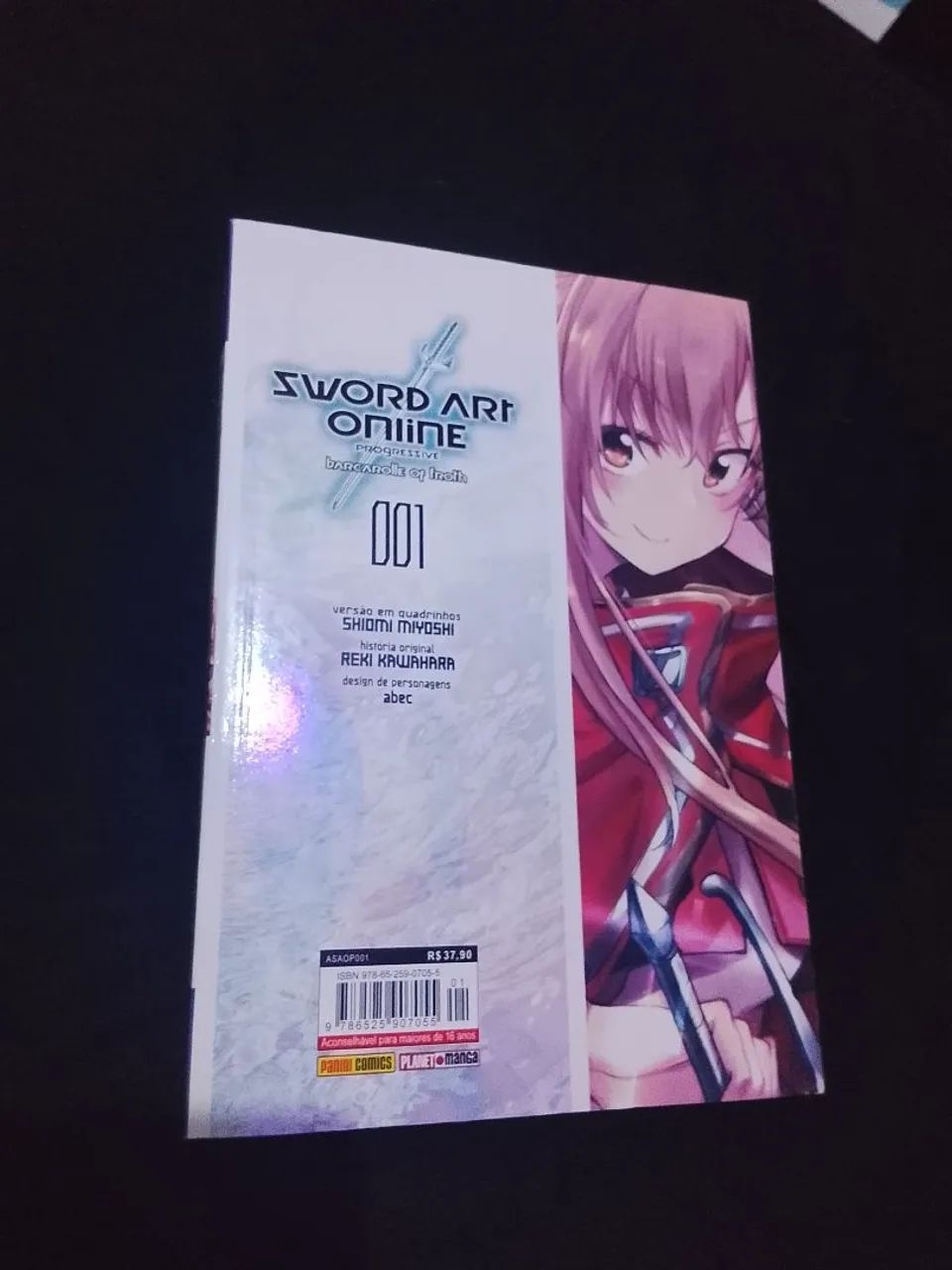 Sword art on LINE mangá com marca paginas - Foto 2