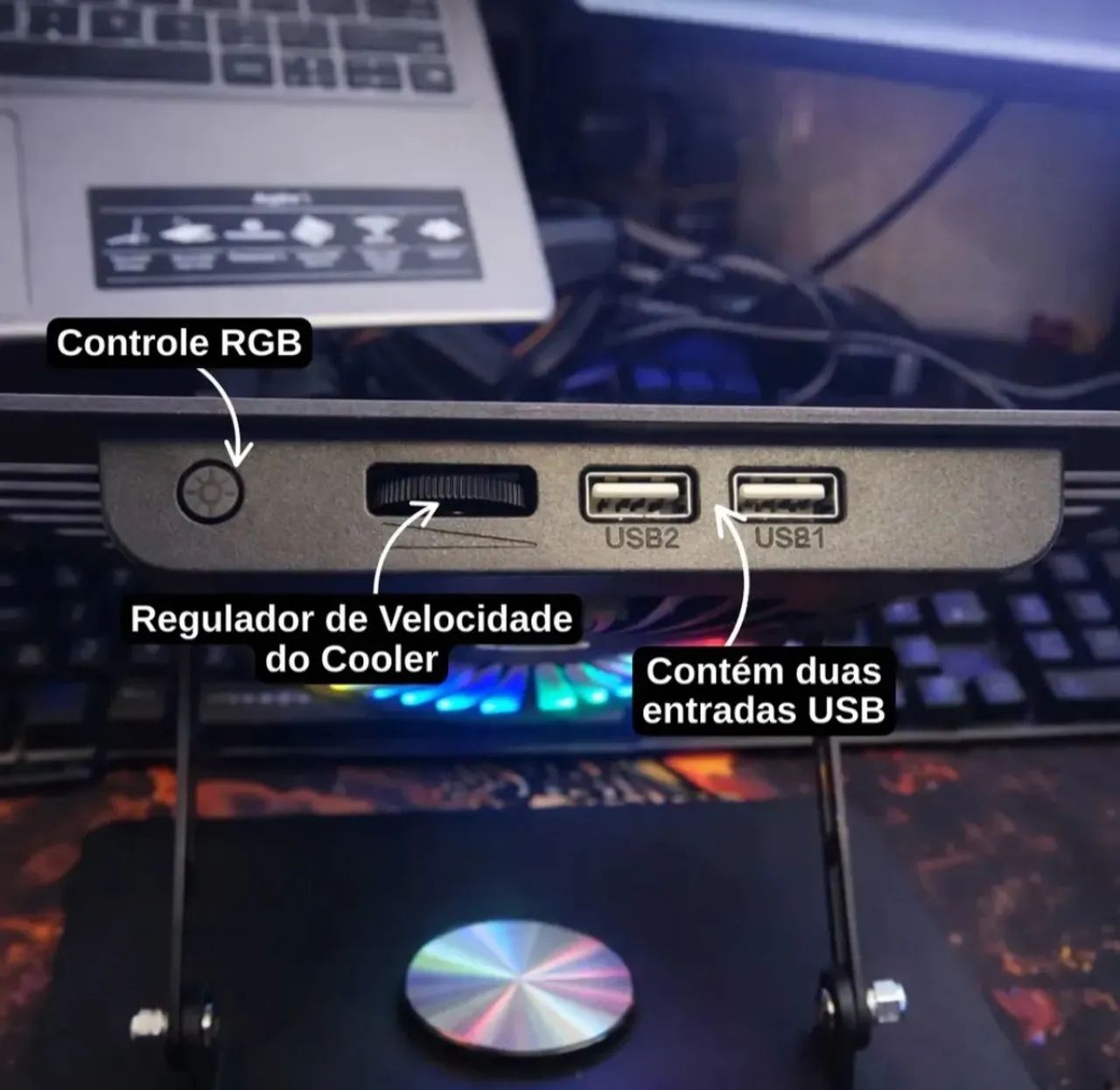 Suporte Oberon para Notebook de 10" a 17" - Foto 4