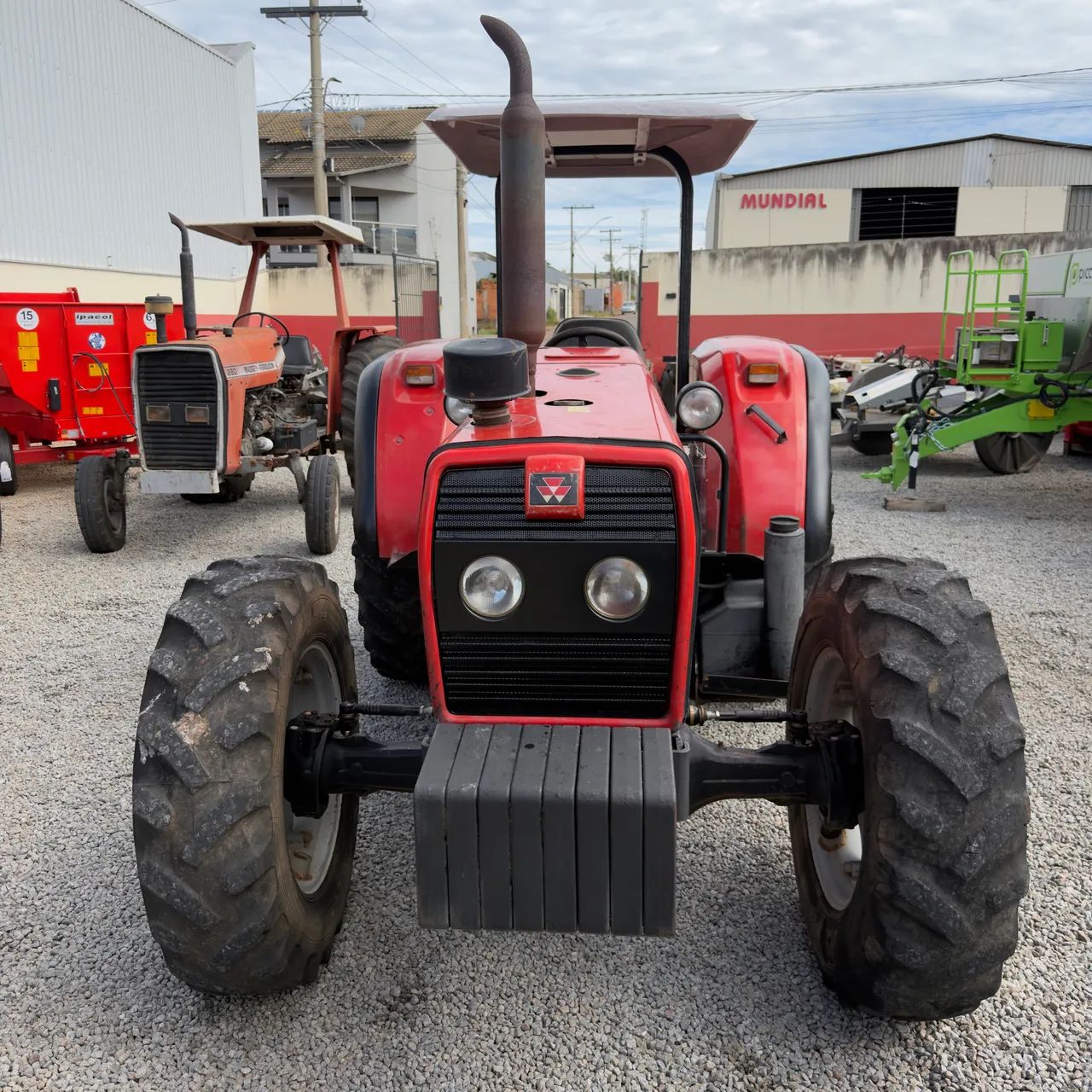 Trator MF 283 4x4 ano 2008 - Foto 3