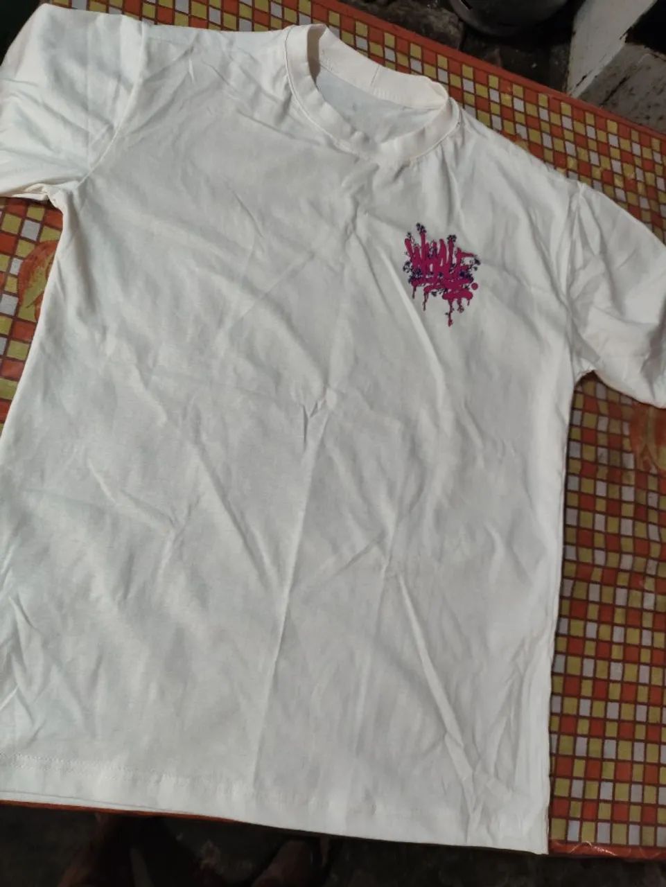 Camiseta oversized M Whale