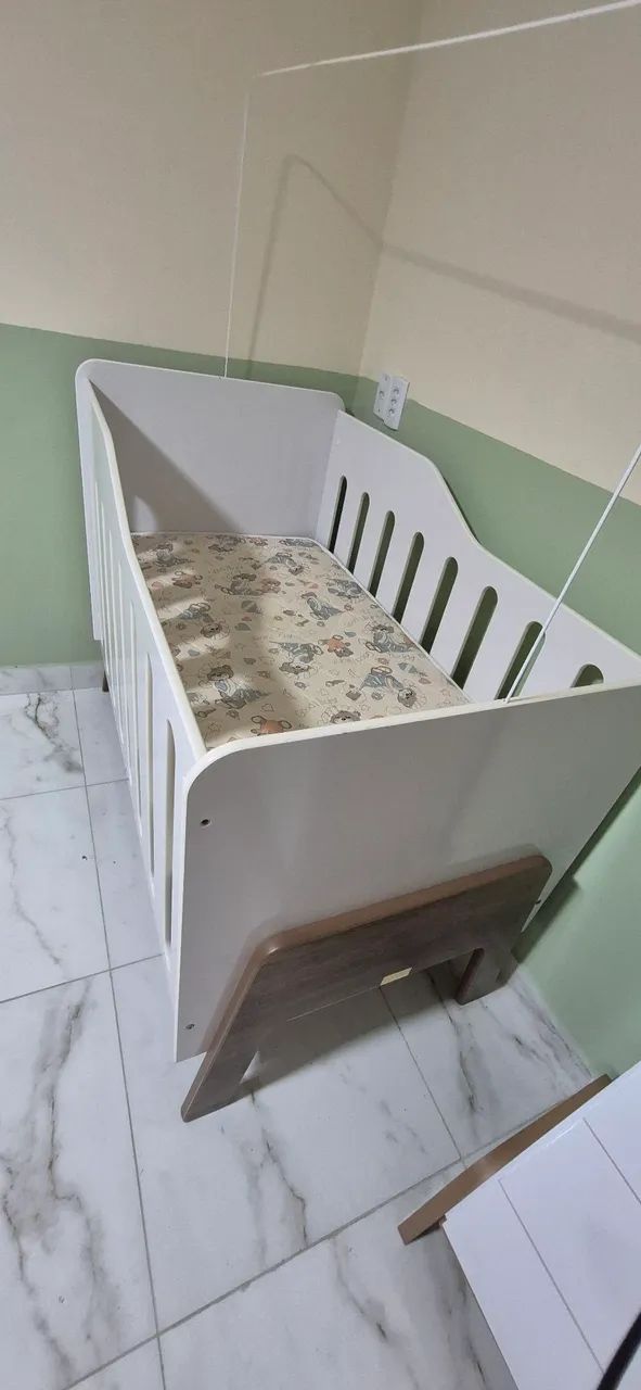 Berço infantil com colchão - Foto 3