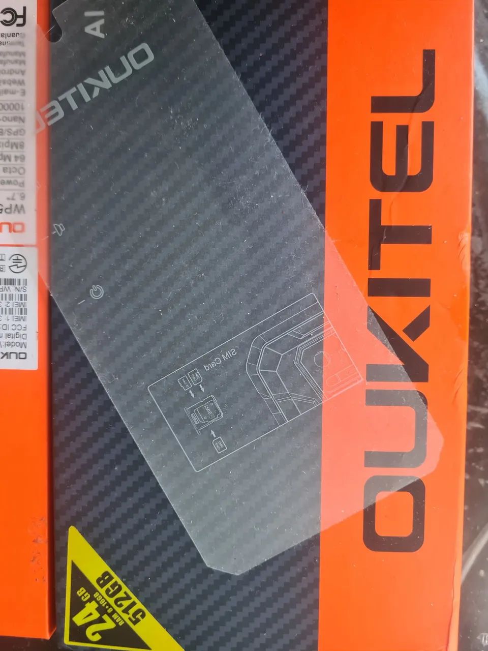 Telefo oukitel WP58pro