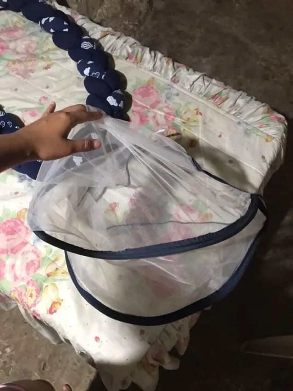 Vendo um ninho de bebê azul  - Foto 5