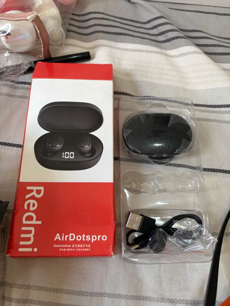 Fone de ouvido sem fio 