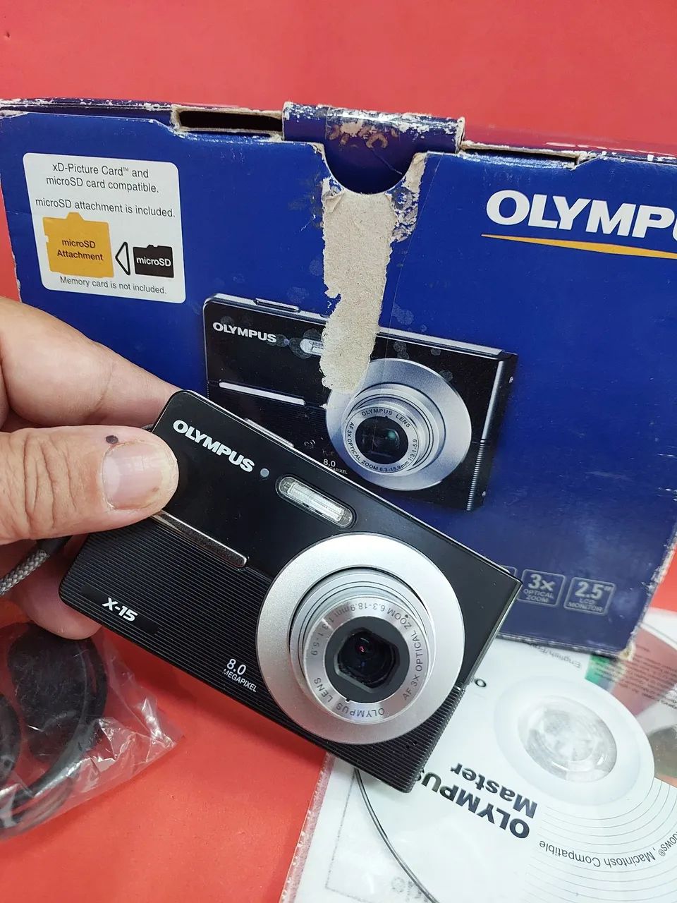 Câmera Olympus Digital X15 funcionando  - Foto 2