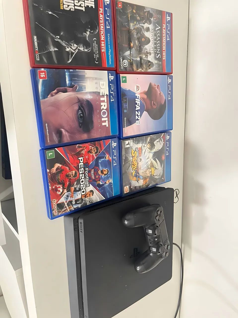 PS4 + 6 JOGOS - Foto 2