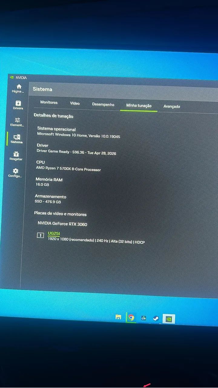 PC GAMER RYZEN 7 + 3060 - Foto 3