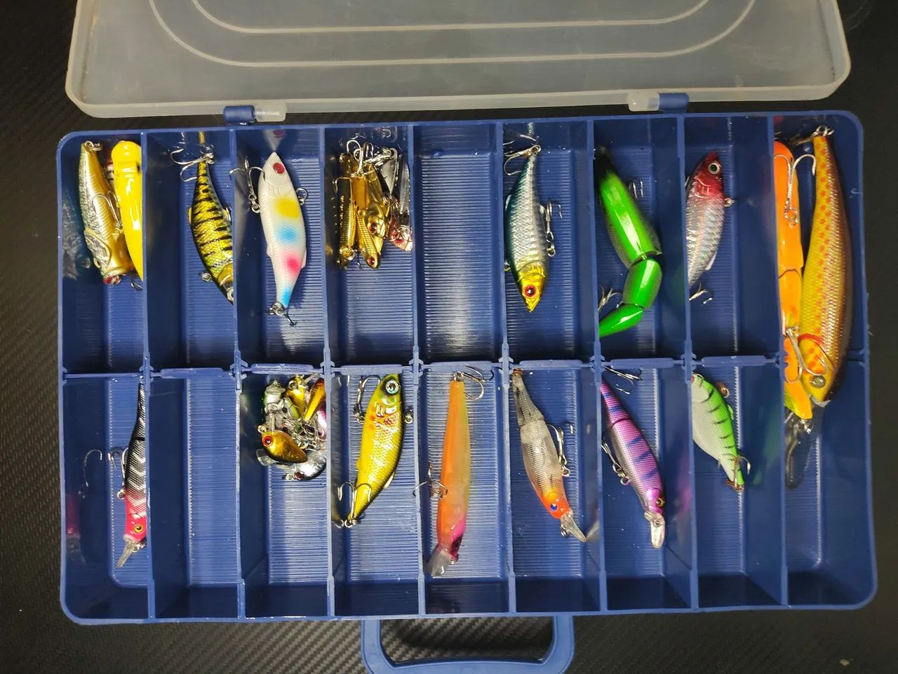 Estojo isca artificial pesca  - Foto 2