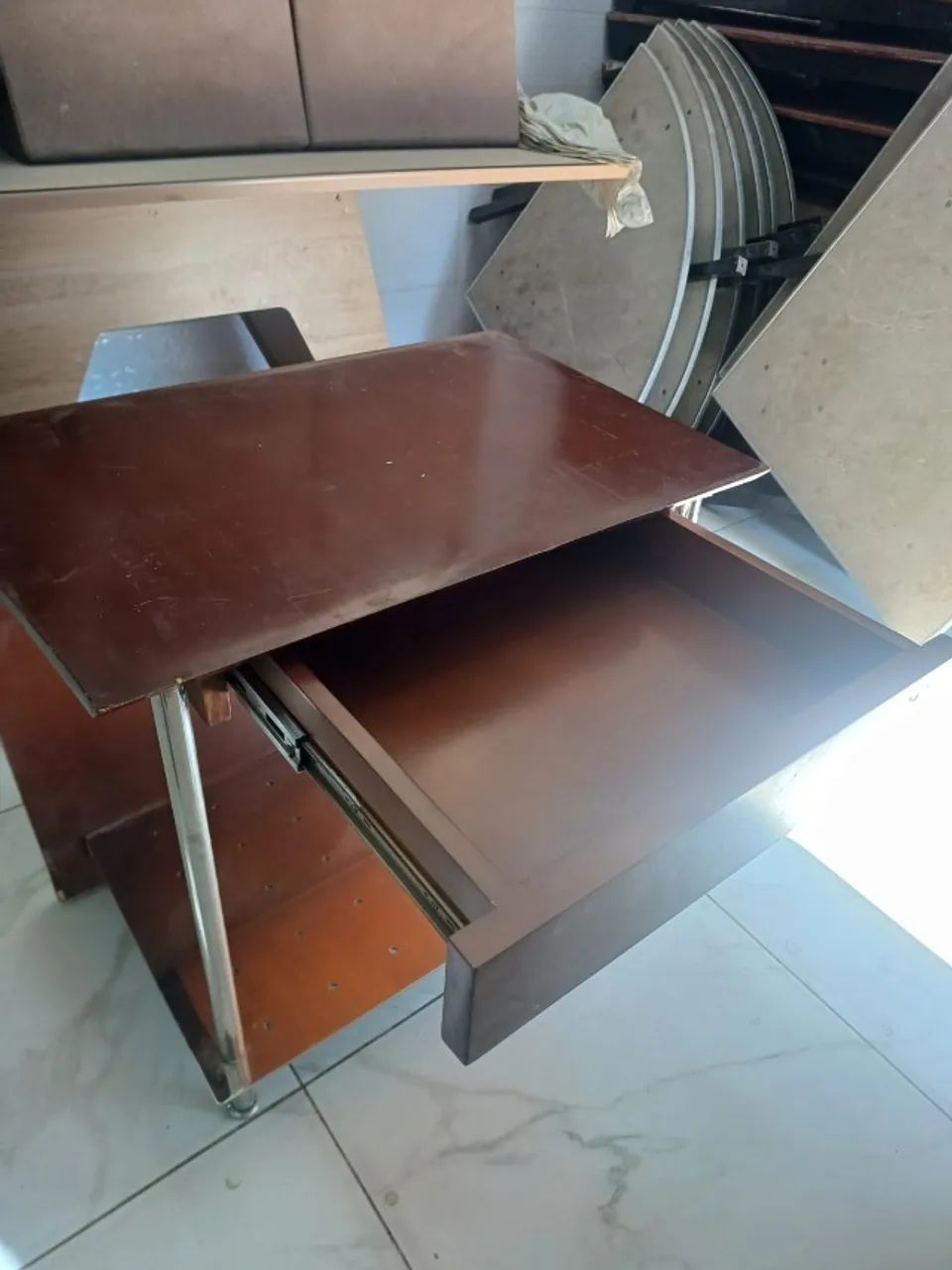 Mesa Bancada Industrial em Aço Inox - Foto 4