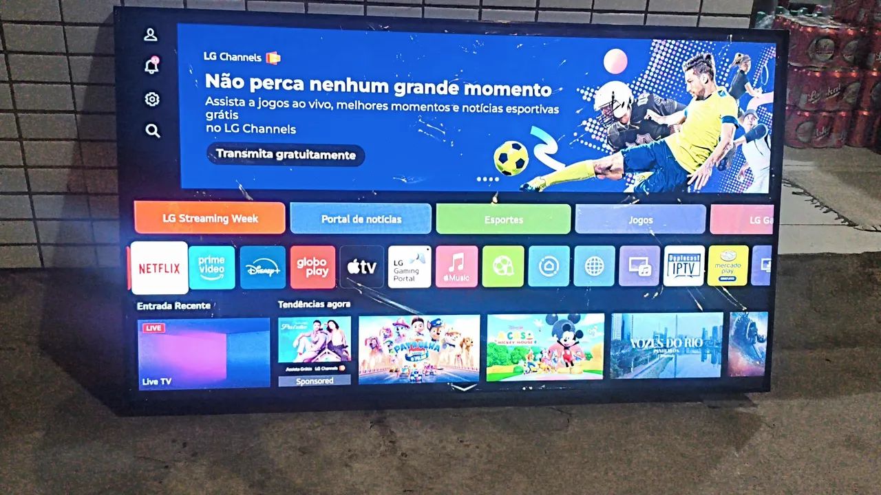 Tv Smart LG 55 Polegadas 4k Ultra HD Completa Top de Verdade  - Foto 2
