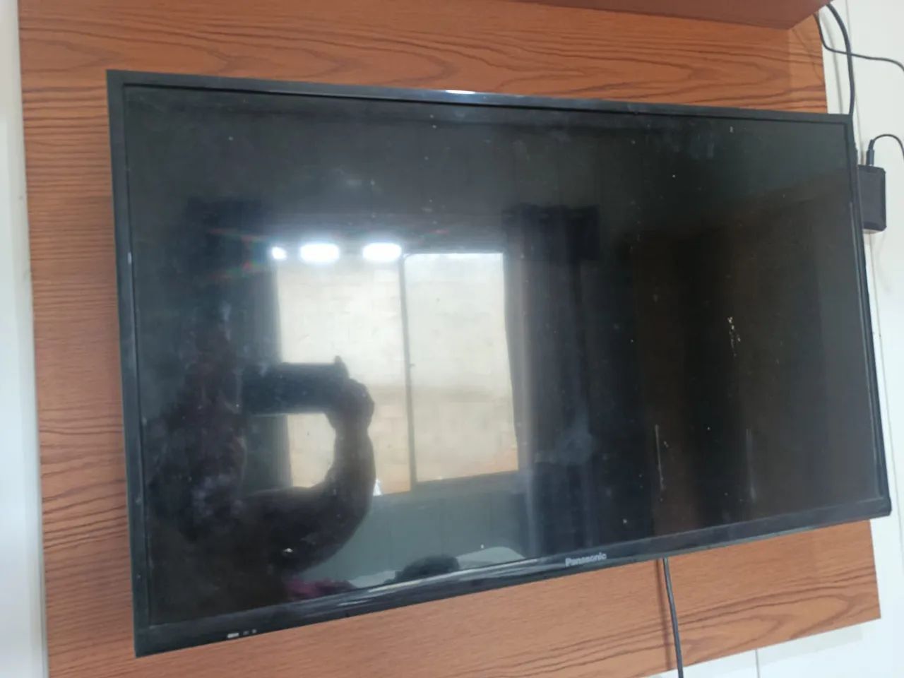 Vendo tv 43 polegadas com aparelho conversor e painel 