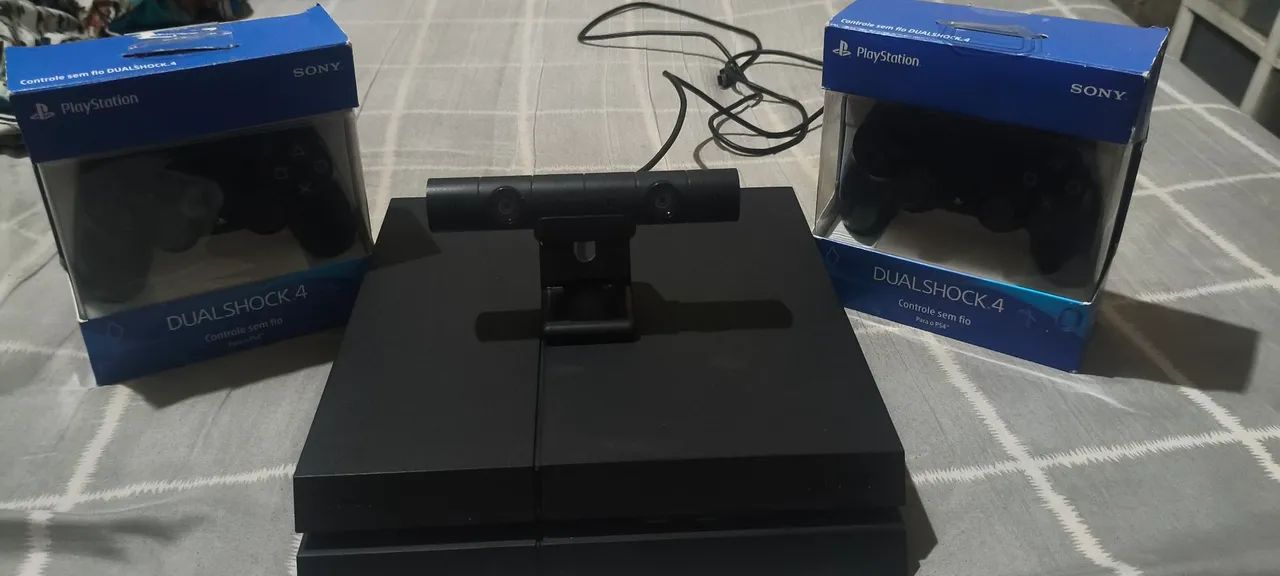 Ps4 - 2 controles + PlayStation Câmera  - Foto 3