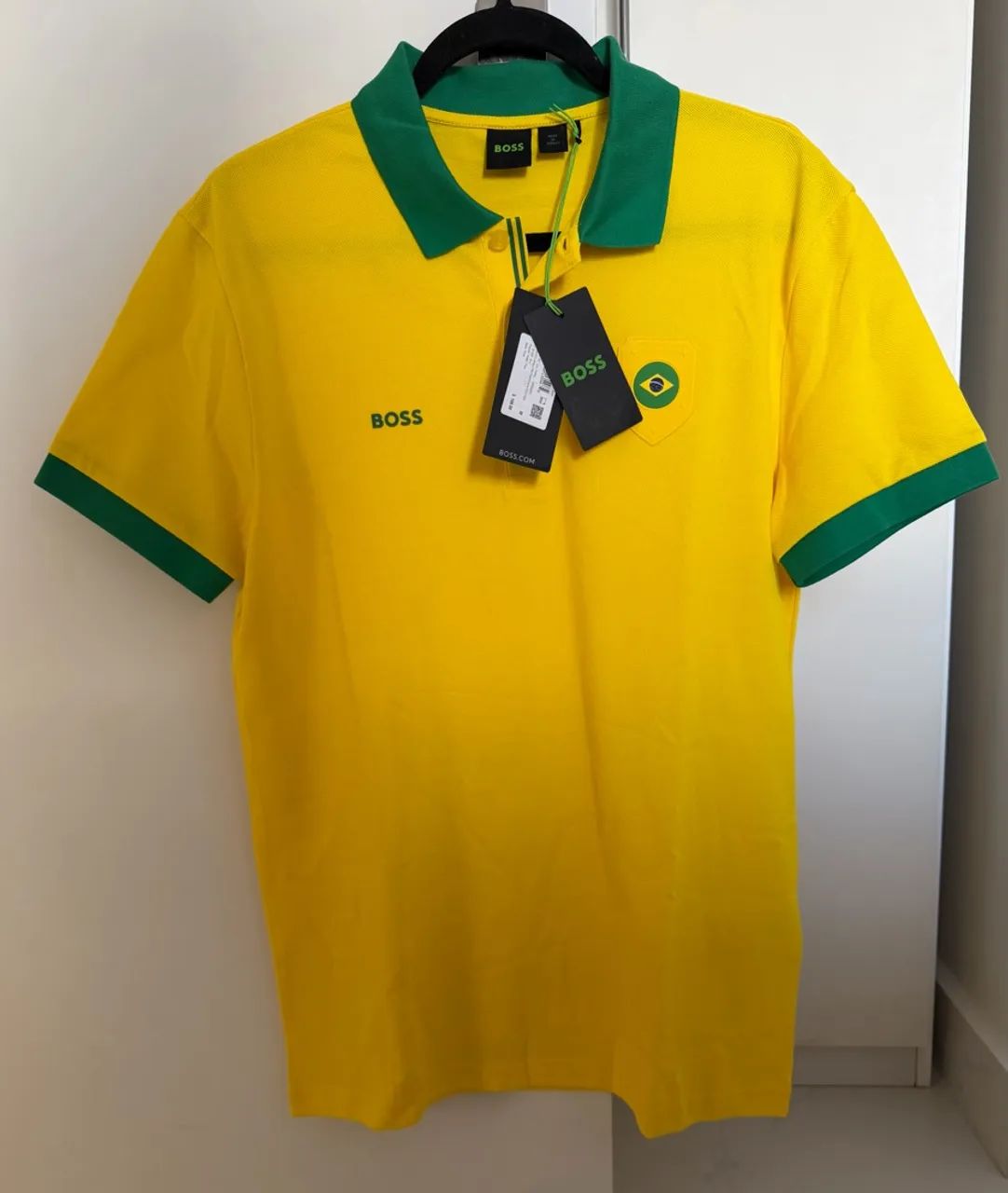 Camisa Polo Hugo Boss Brasil - Foto 5