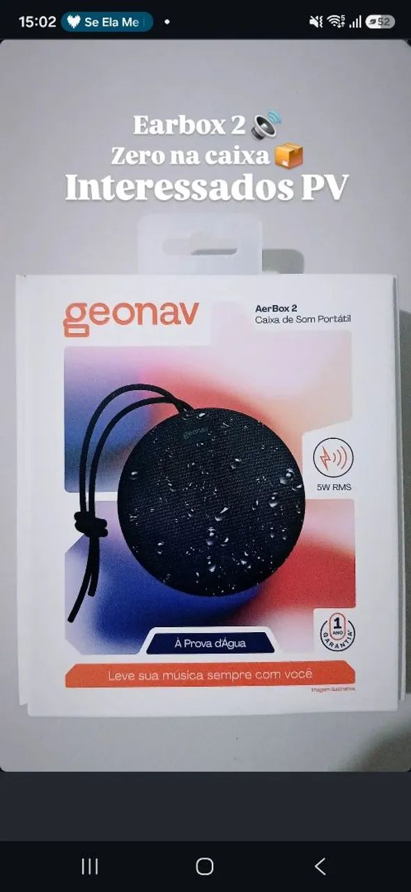 Earbox 2 - Zero na caixa ? 