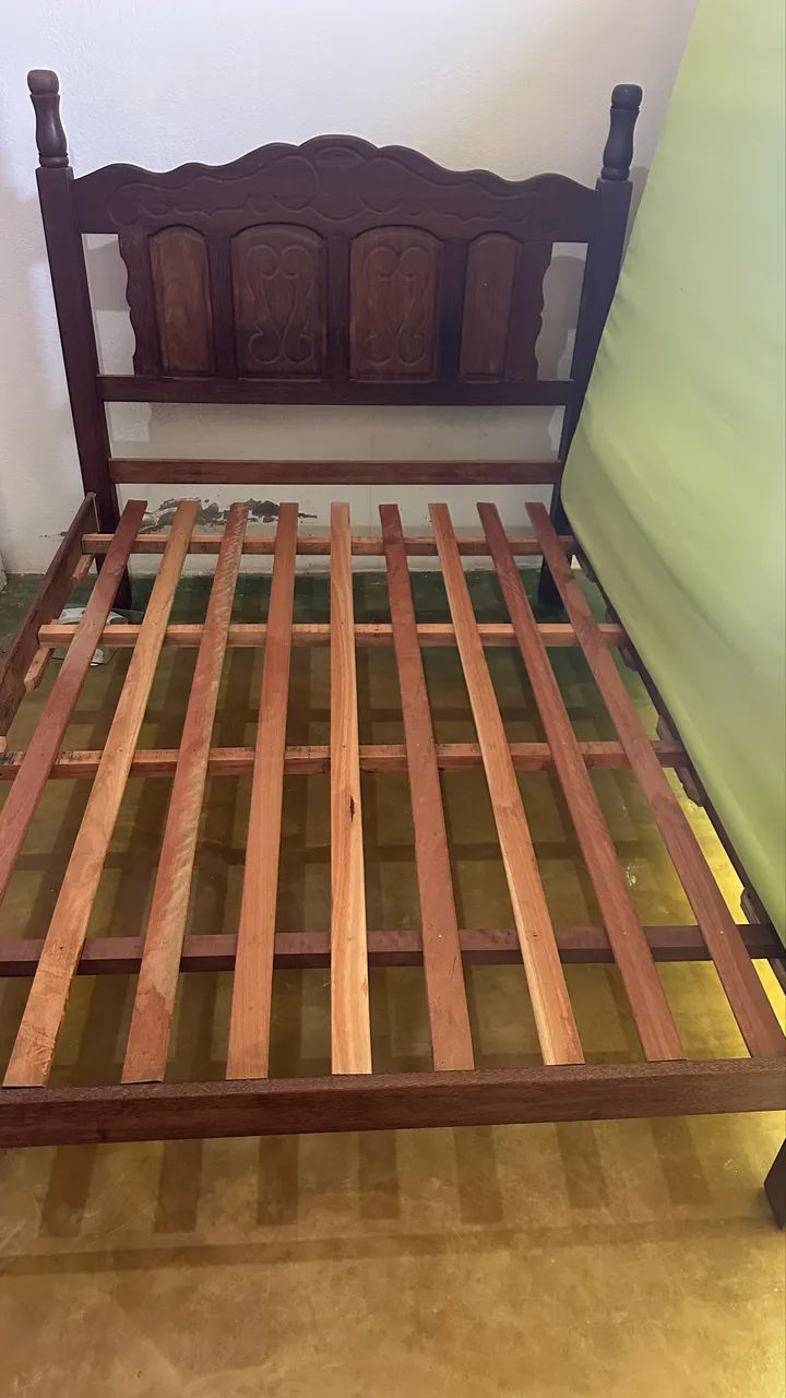  Cama de casal com colchão  - Foto 3